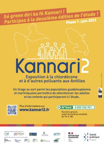 Affiche étude pilote Kannari2 - juin 2023